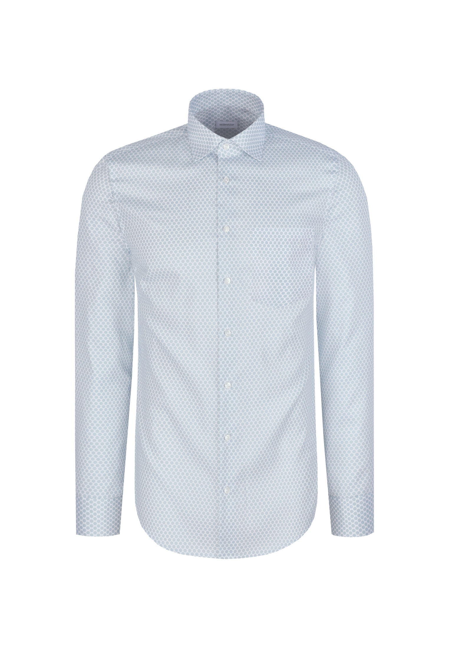 seidensticker Businesshemd »Schwarze Rose« Regular 1/1 Kentkragen Druck