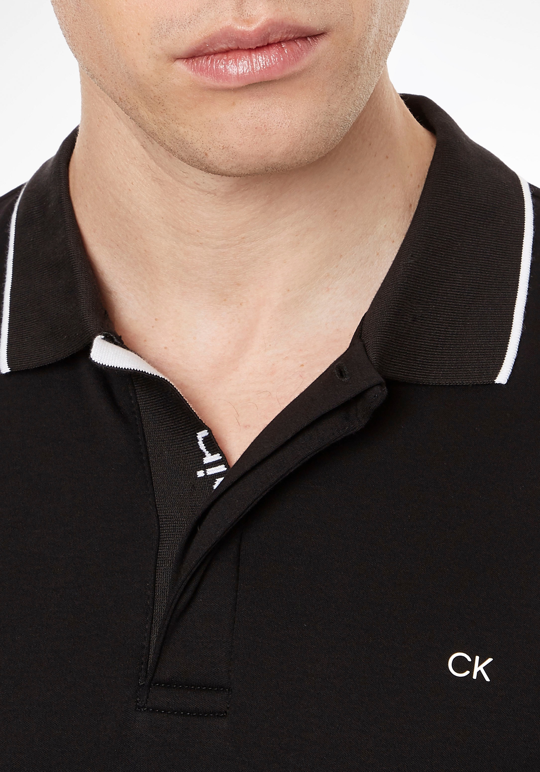 Calvin Klein Poloshirt »COLOR BLOCKING LOGO PLACKET POLO« online bestellen  bei OTTO | Poloshirts