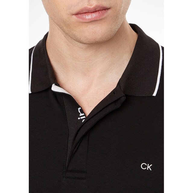 Calvin Klein Poloshirt »COLOR BLOCKING LOGO PLACKET POLO« online bestellen  bei OTTO