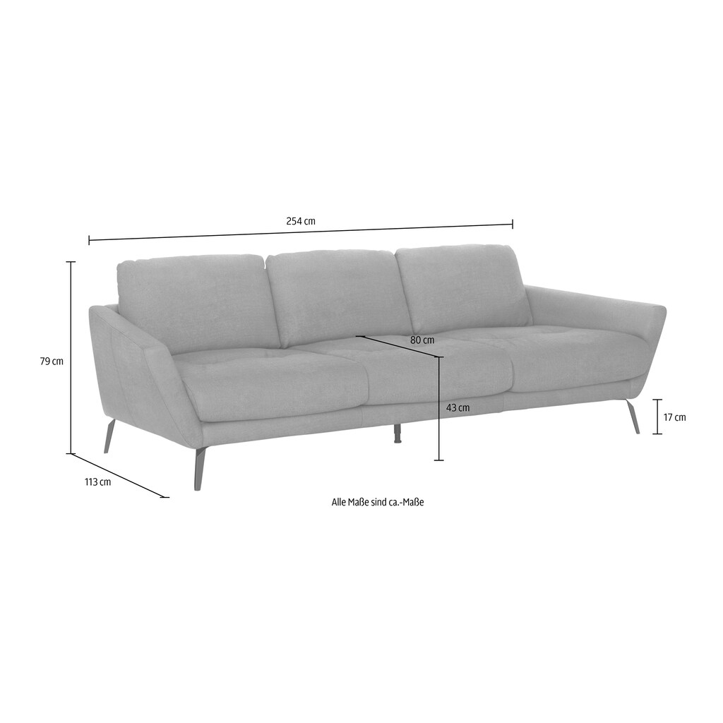 W.SCHILLIG Big-Sofa »softy«