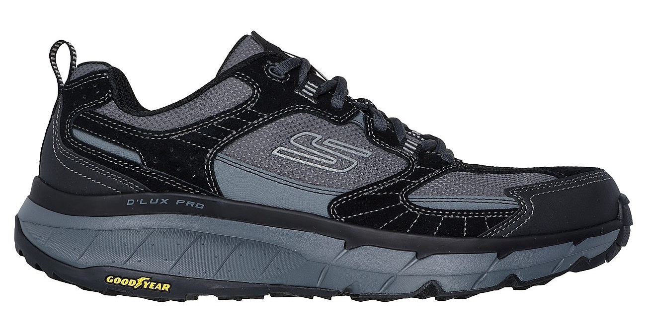 Skechers Sneaker »SKECHERS D'LUX PRO«, Schnürschuh mit rutschhemmender Goodyear Laufsohle
