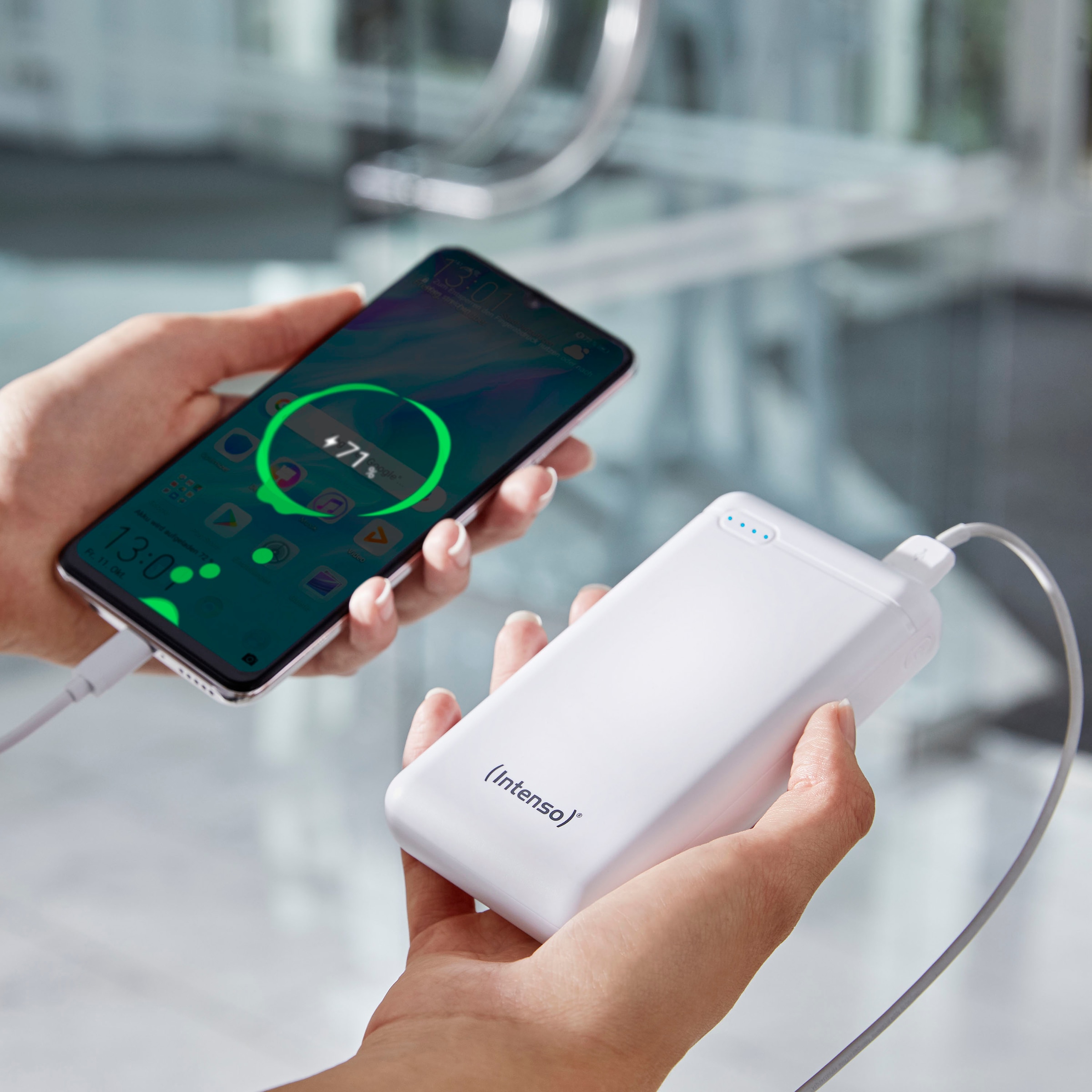 Intenso Powerbank »XS20000 Powerbank Zusatzakku LiPo 20000 mAh 7313552«, 20000 mAh