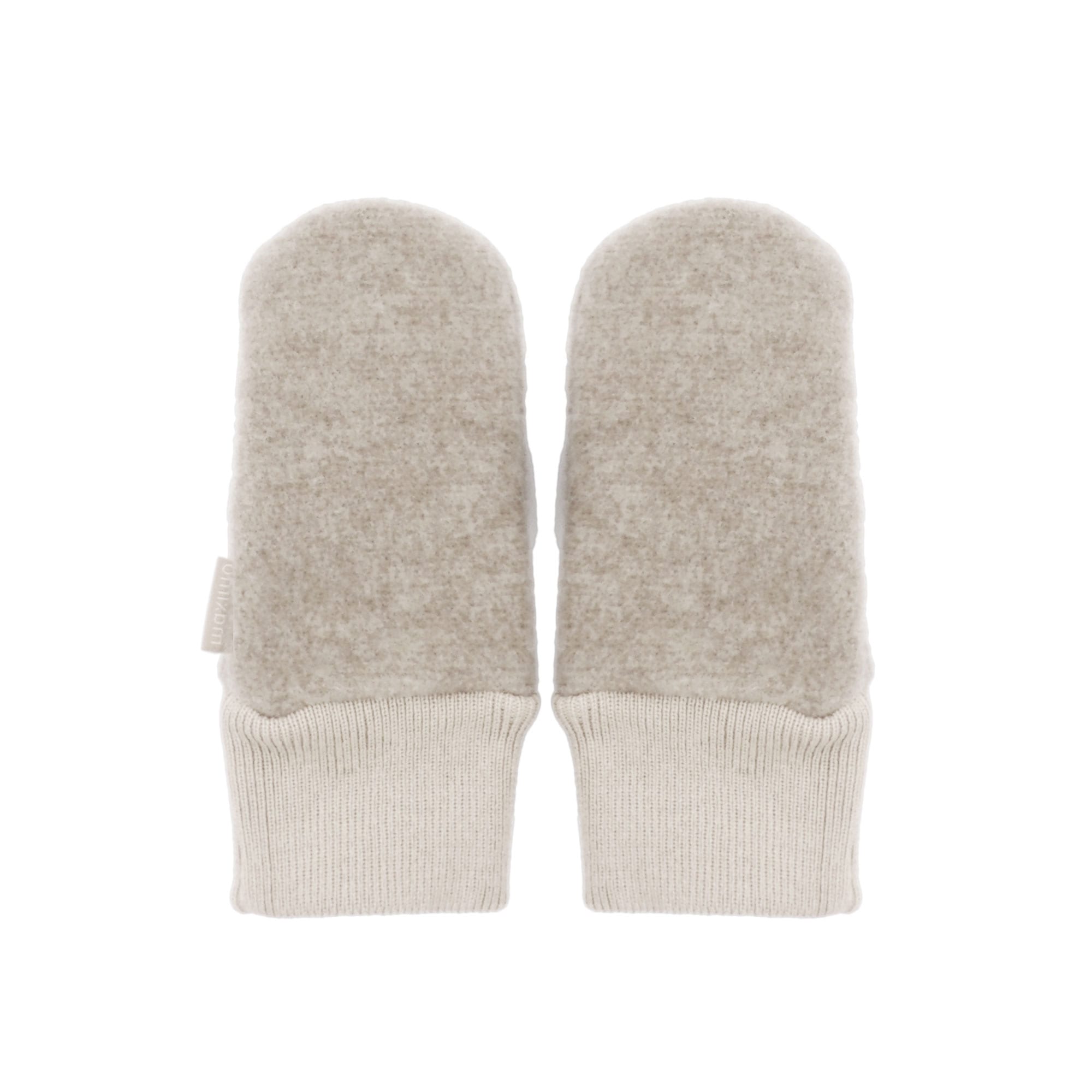 MAXIMO Fäustlinge , Wollfleece, Strickbündchen, temperaturregulierend, schnell trocknend