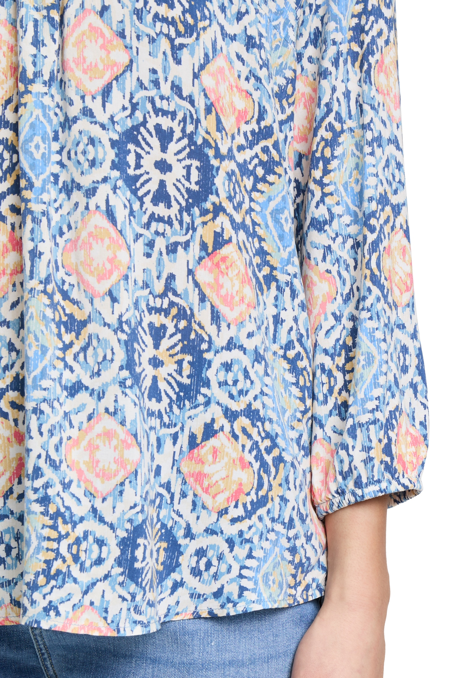 Cartoon Klassische Bluse »Blusenshirt mit Muster«