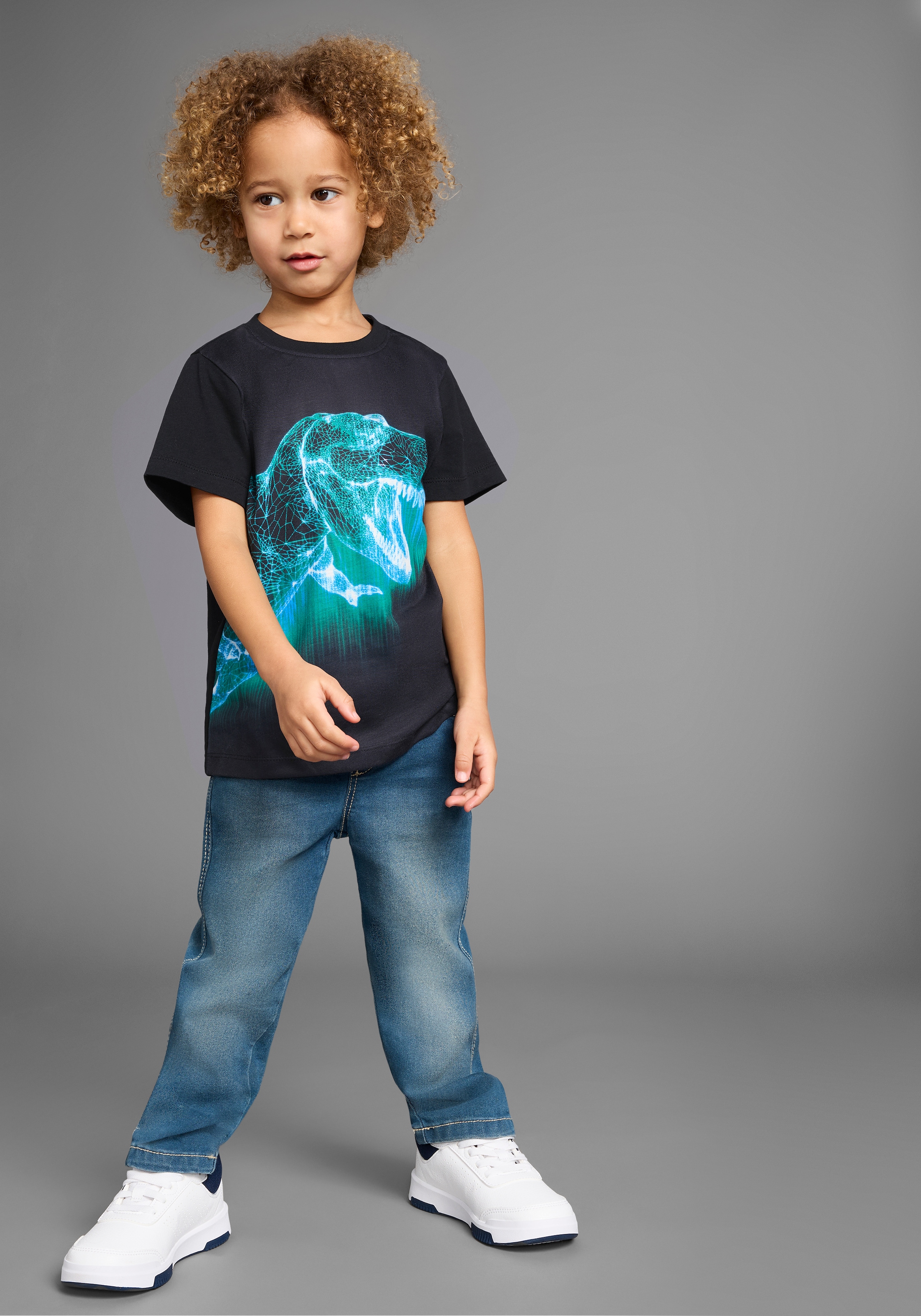 KIDSWORLD T-Shirt »BIG DINO«, T-Shirt mit coolem Dino-Print