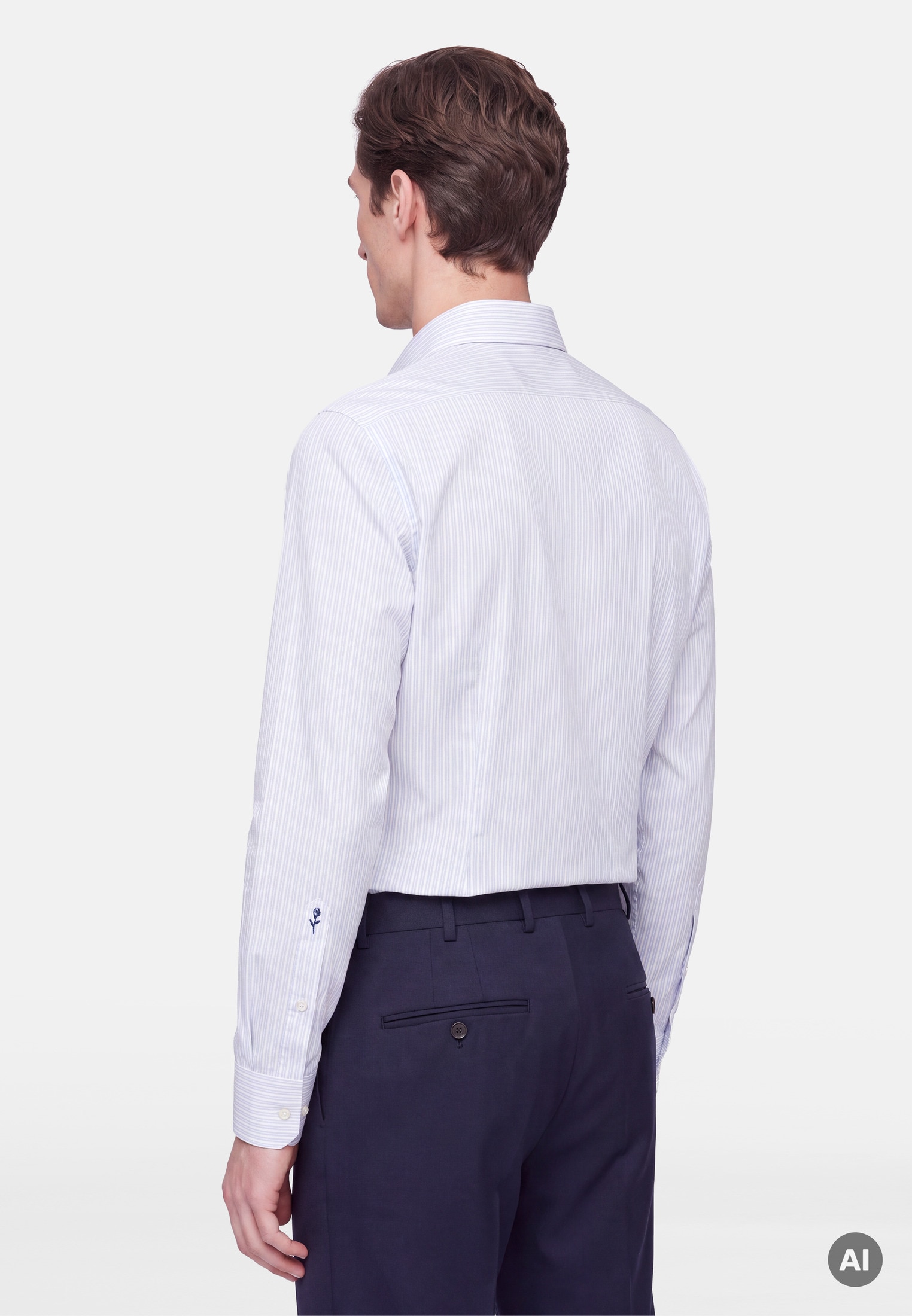 seidensticker Businesshemd »Schwarze Rose« Slim 1/1 Kentkragen Gestreift