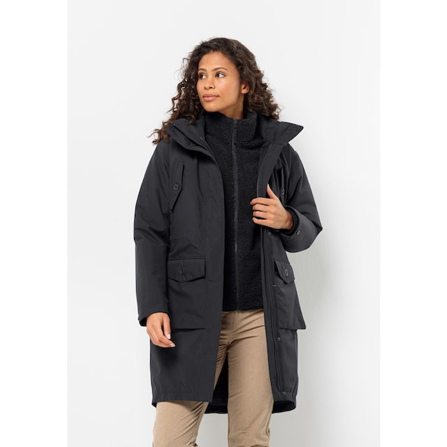 mit Wolfskin PARKA Online OTTO bestellen 3IN1 im Funktionsparka »EISWALD Kapuze Shop W«, Jack