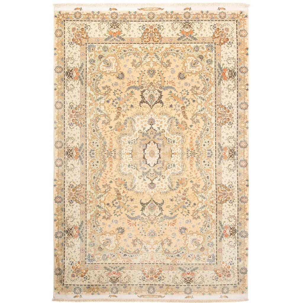 morgenland Orientteppich »Perser - Täbriz - Royal - 298 x 202 cm - beige«, rechteckig