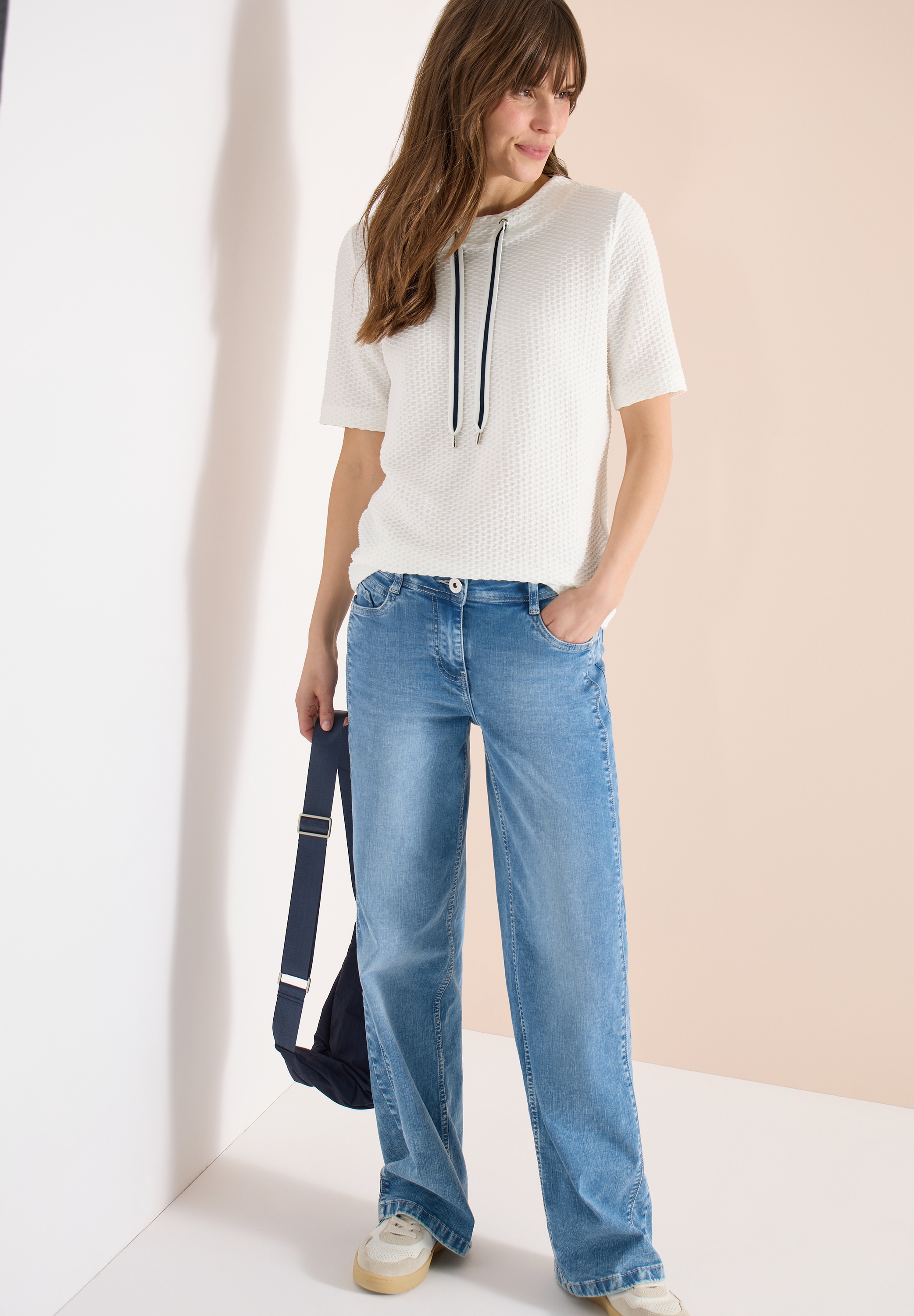 Cecil T-Shirt mit Tunnelzug