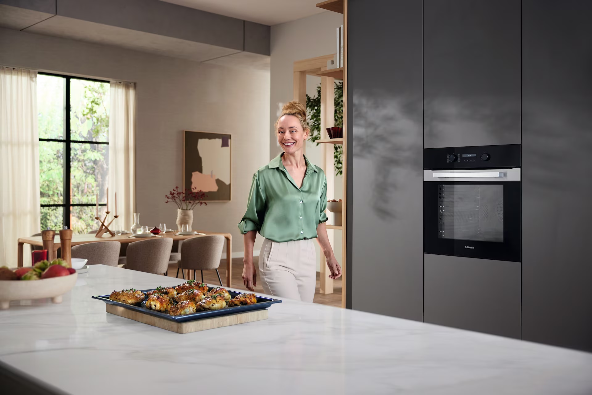 Miele Pyrolyse Backofen  »H 2861-1 BP 125 Edition«, mit Vollauszug, Pyrolyse-Selbstreinigung