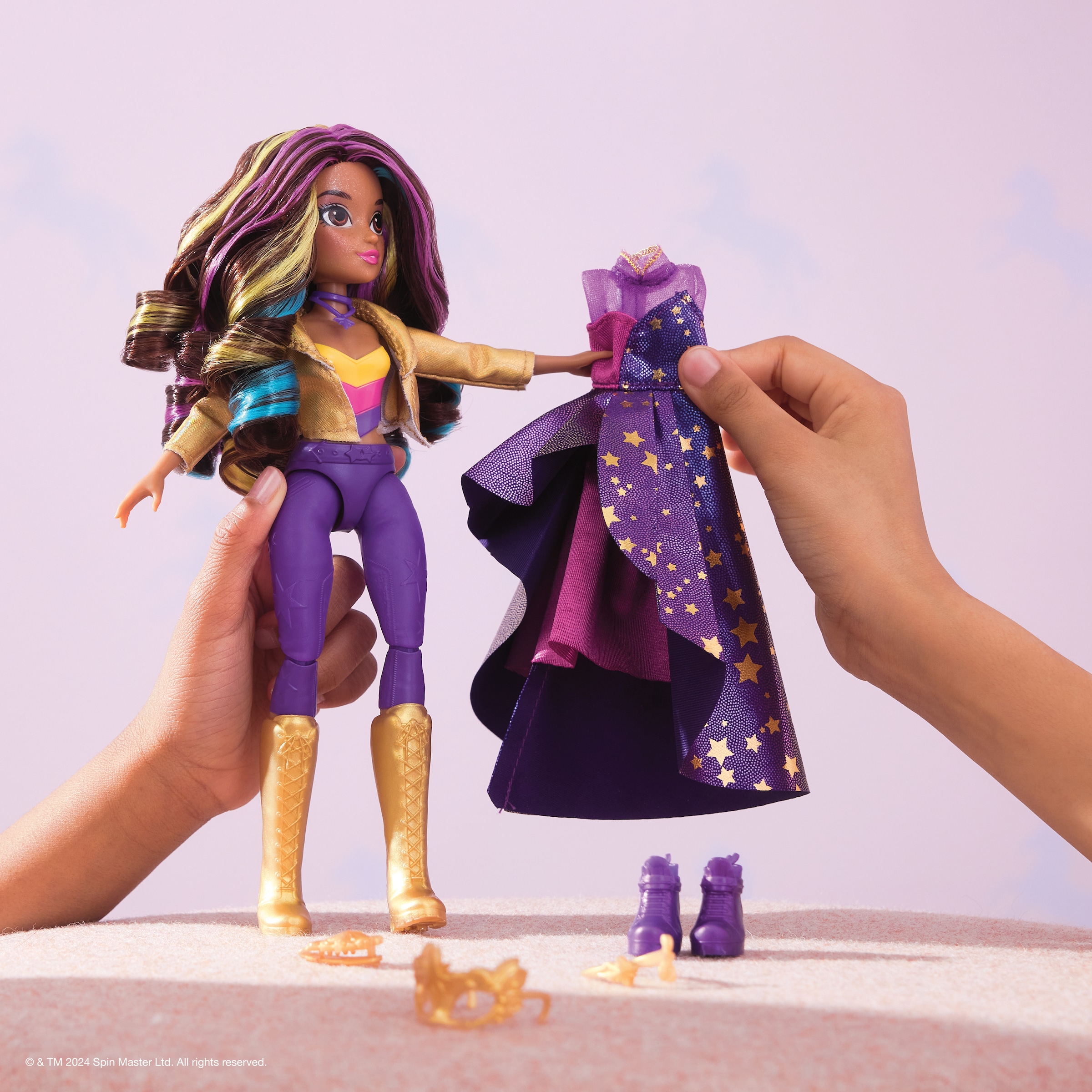 Spin Master Anziehpuppe »Unicorn Academy Deluxe Maskenball - Sophia«