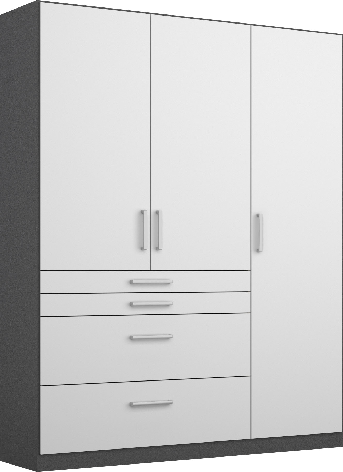 rauch Schrank-Set »Kleiderschrank Schrank Garderobe Garderobenschrank Eckschrank HOMBURG«, viel Stauraum, oberer Schubkasten mit Einteilung MADE IN GERMANY