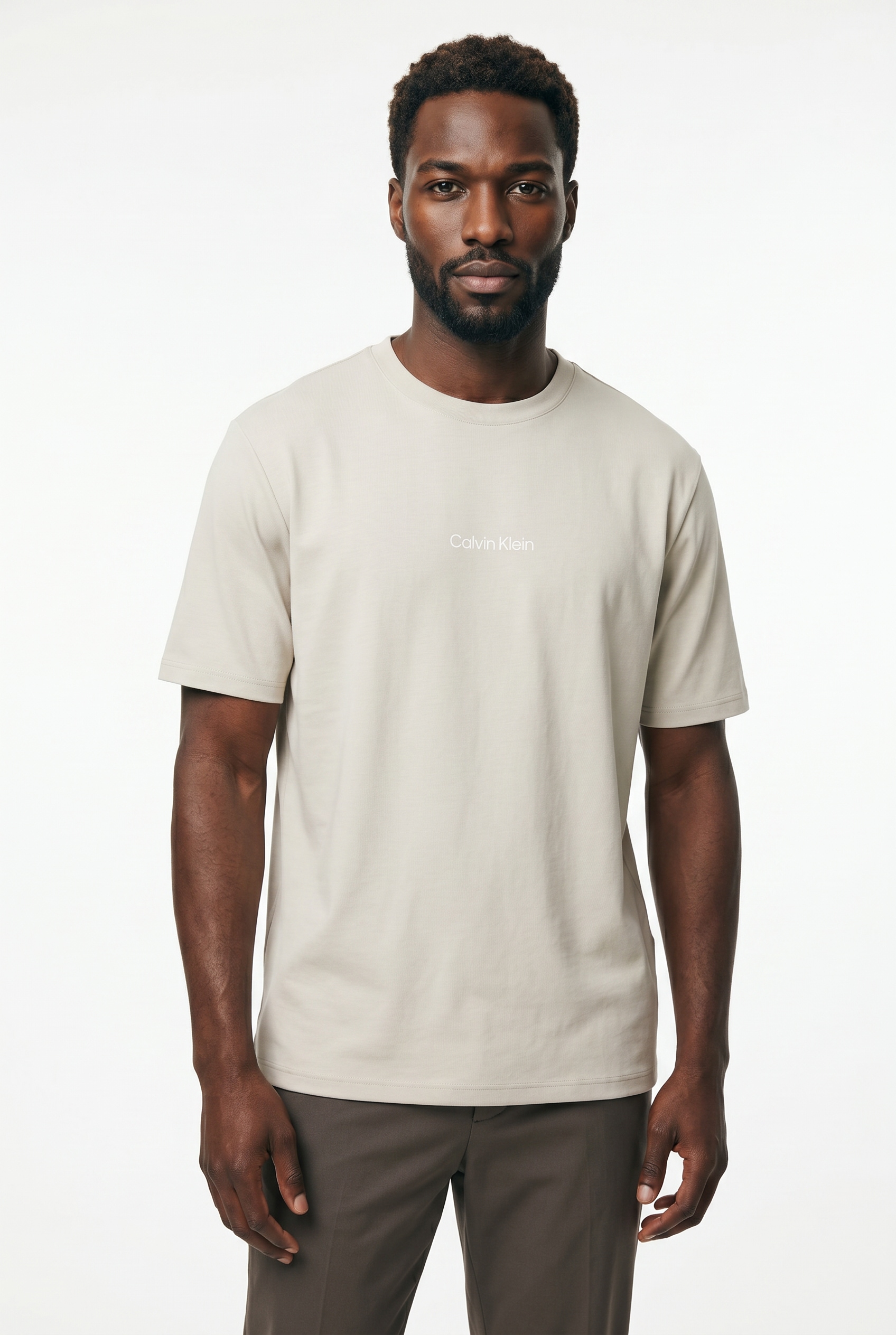 Calvin Klein Swimwear T-Shirt Regular fit mit Rundhalsausschnitt
