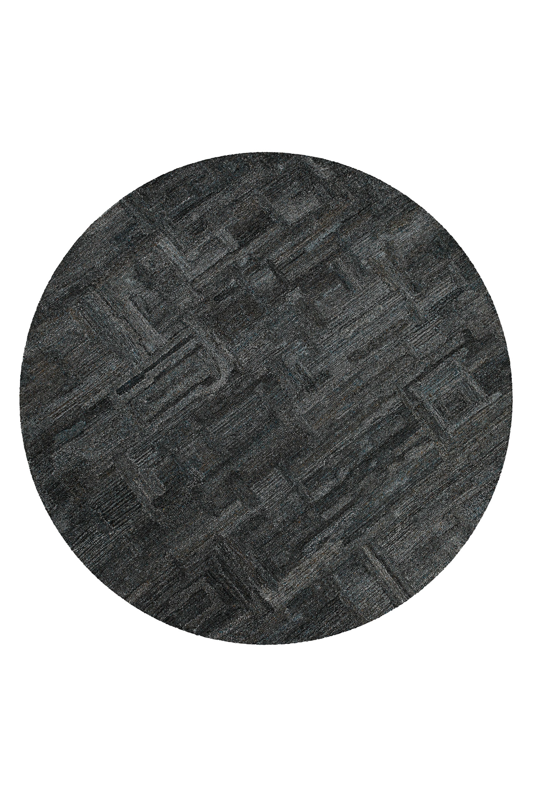 Wecon home Teppich »Hamptons FORTYTWO«, rund, 15 mm Höhe, Kurzflor, Wohnzimmer, Schlafzimmer, elegant, geometrisches Design