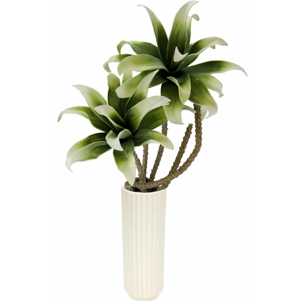 I.GE.A. Kunstpflanze »Soft-Magnolie in Vase«