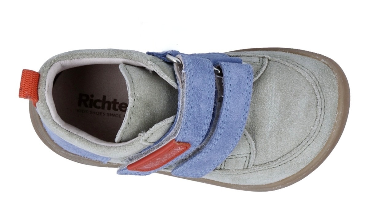 Richter Barfußschuh »Samy«  Kinderschuh im Konstrastlook, Größenschablone zum Download