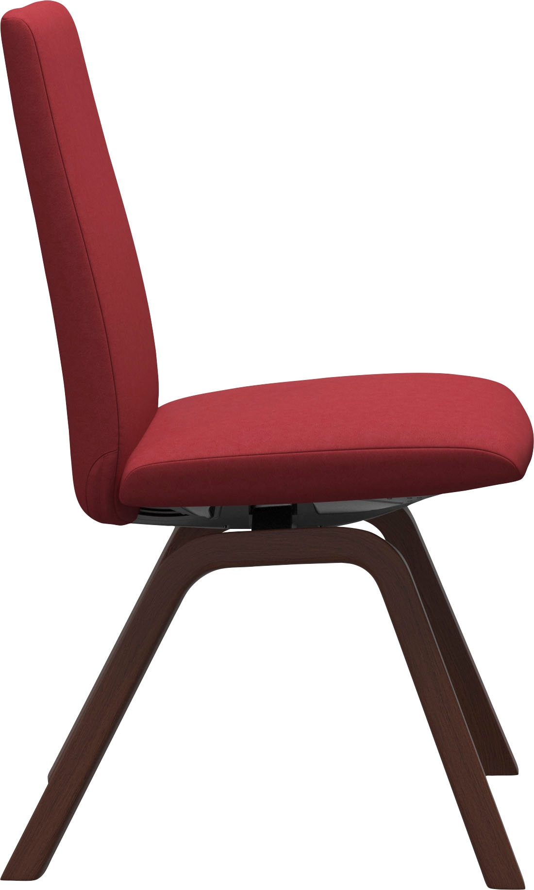 Stressless® Polsterstuhl »Laurel«, Microfaser DINAMICA, Low Back, Größe M, mit schräggestellten Beinen in Walnuss