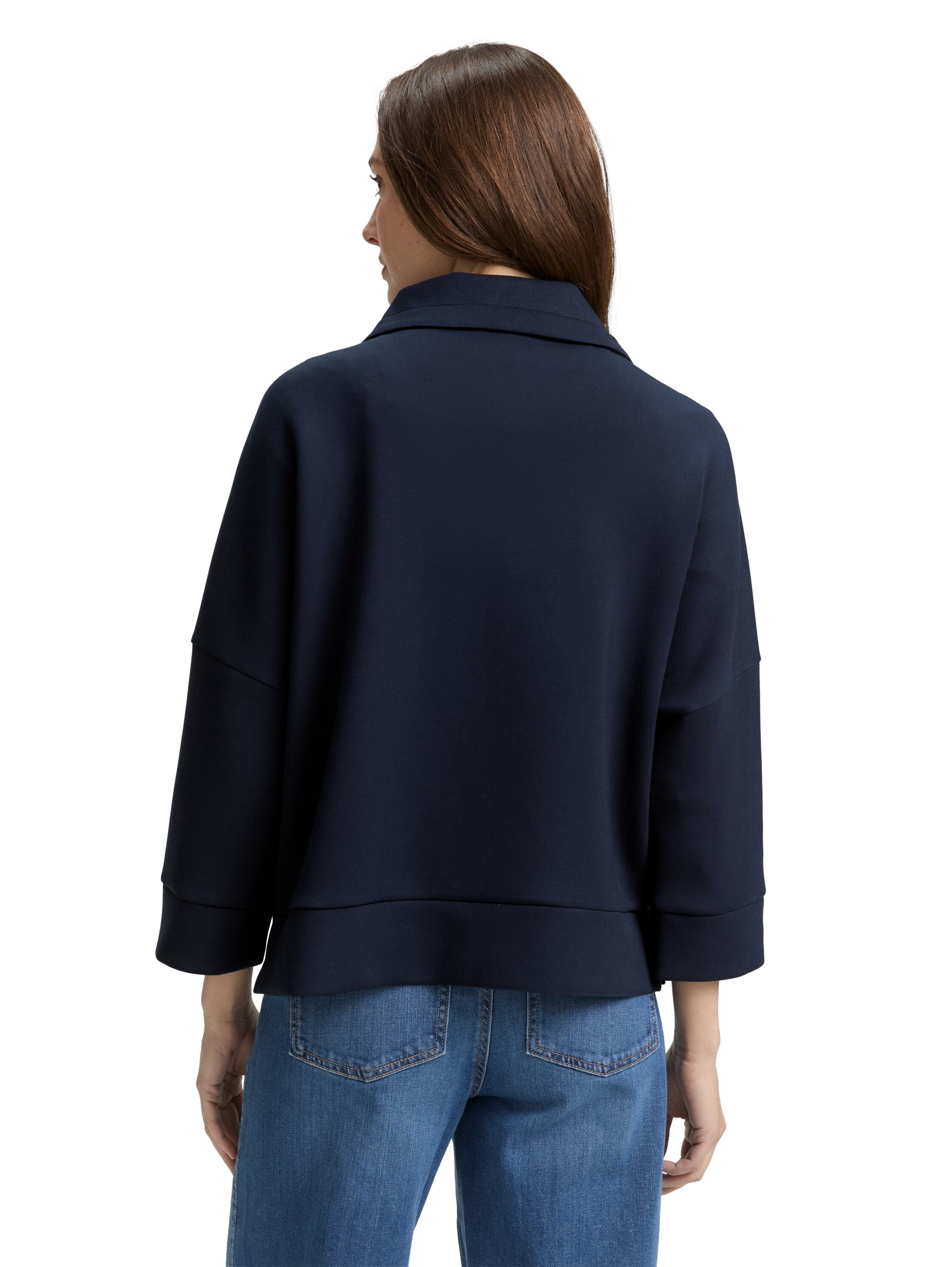 TOM TAILOR Sweatjacke »Boxy« mit Taschen