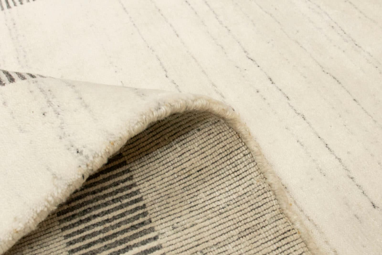 morgenland Wollteppich »Vintage Teppich handgeknüpft grau«, rechteckig, Vintage Design