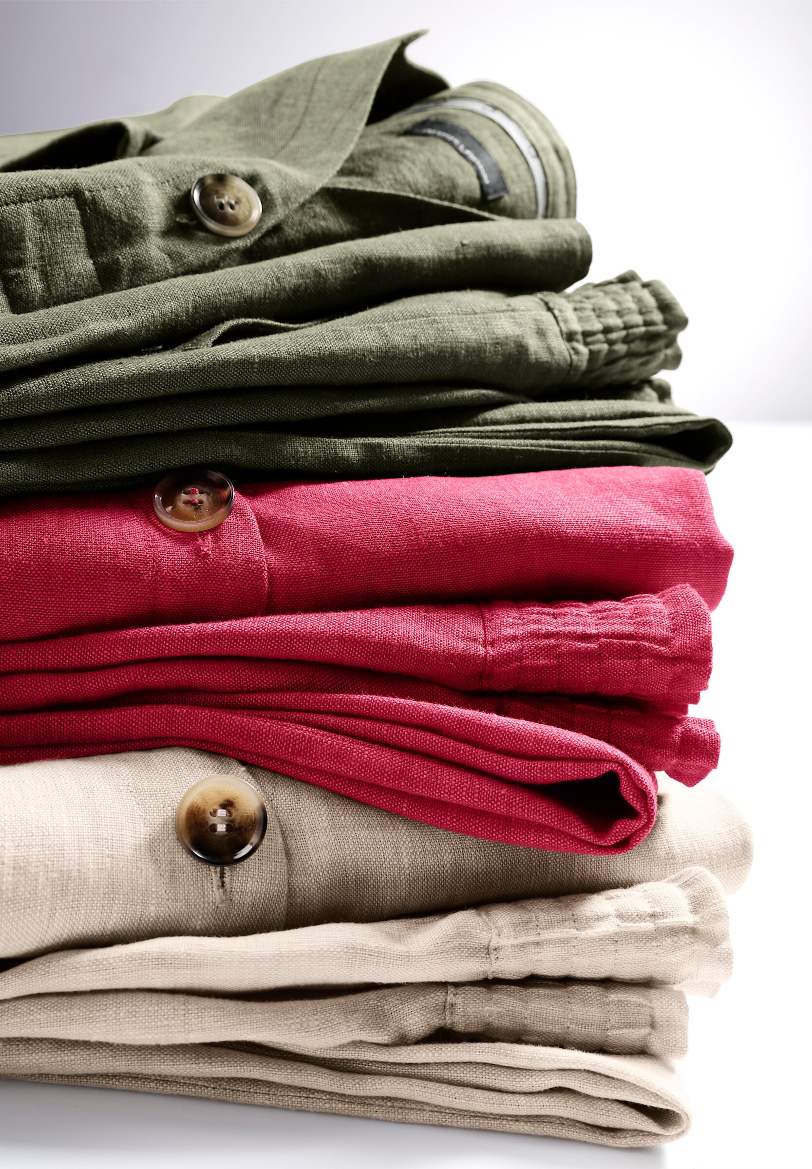 creation L Schlupfbluse »Leinen-Bluse Leinenbluse in A-Form«