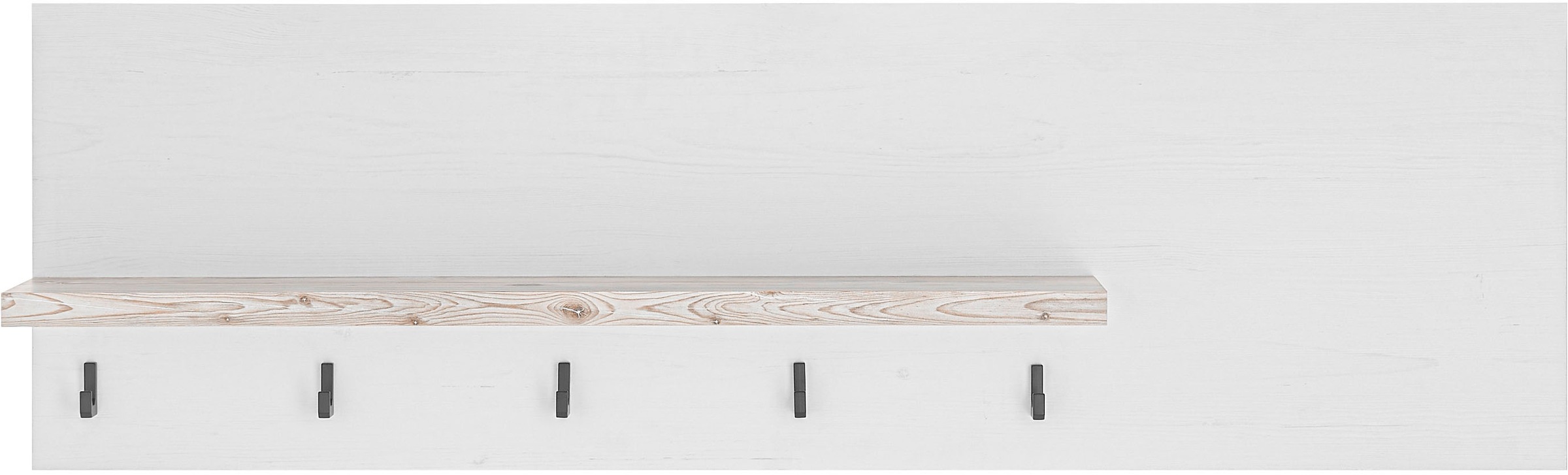 Home affaire Küchenregal »Florenz, Wandboard in Pinie Weiß, Hängeregal, Wandregal«, im Landhausstil, Breite 130 cm, 28 mm starker Ablageboden