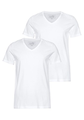 TOM TAILOR Denim T-Shirt, (Packung, 2 tlg., 2er-Pack) kaufen