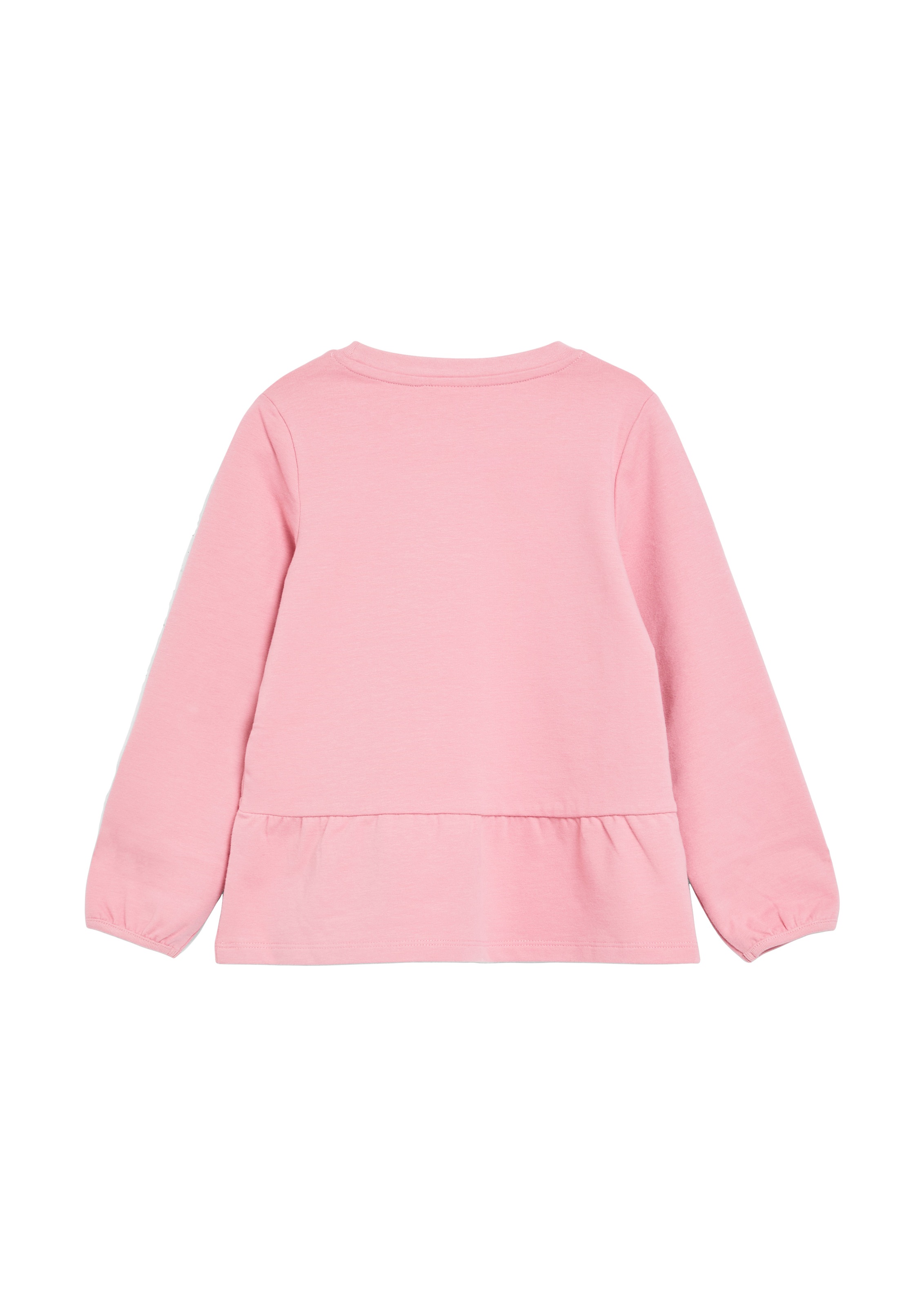 s.Oliver Junior Kurzarmshirt Sommershirt mit Spitzen-Ausschnitt / für Girls