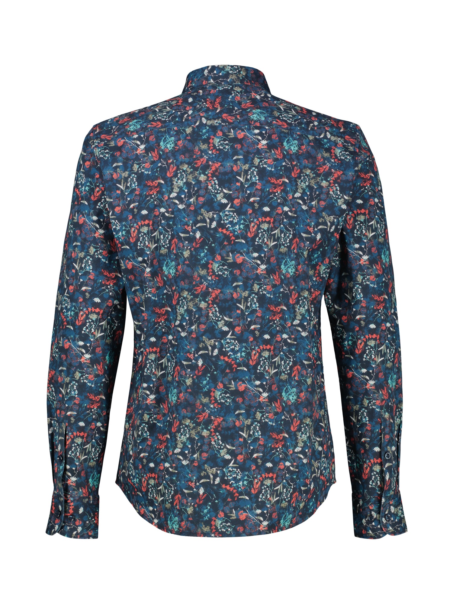 LERROS Langarmhemd »Langarmhemd mit Button-down-Kragen«