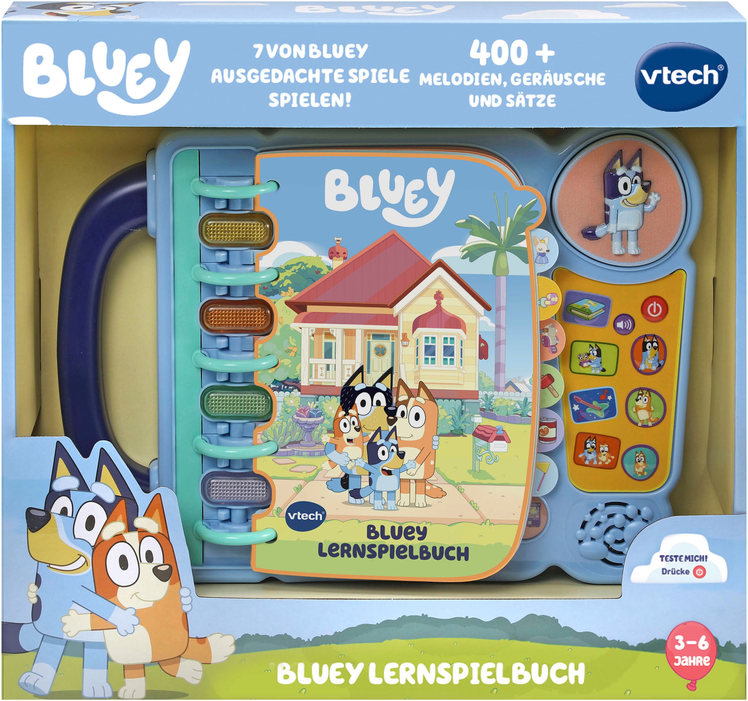 Vtech® Buch »Bluey Lernspielbuch«, interaktives Lernbuchsystem