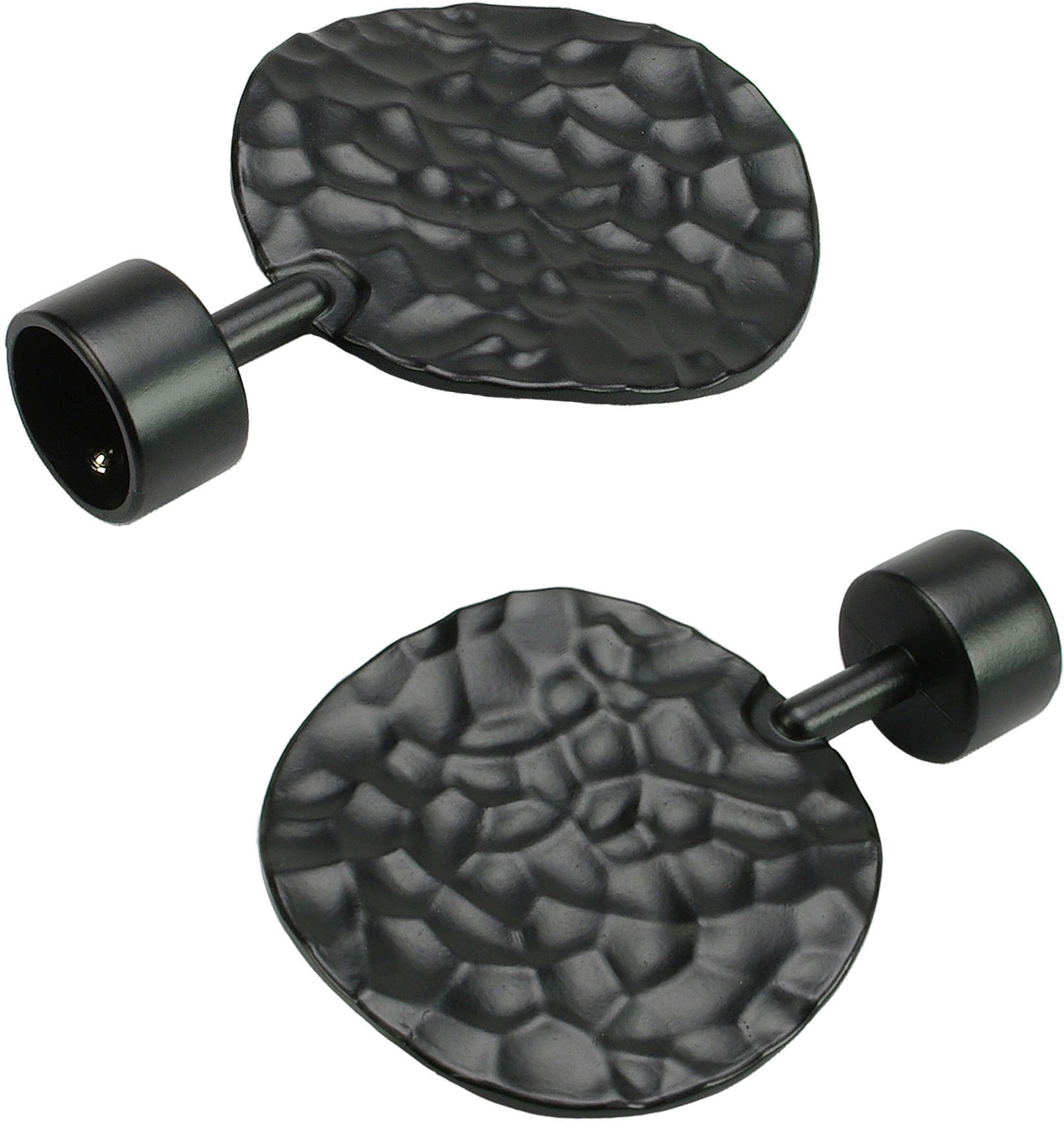 Liedeco Gardinenstange »Stilgarnitur 20 mm Blues Jimi«, 1 läufig-läufig, Fixmaß, Gardinenstange Komplett
