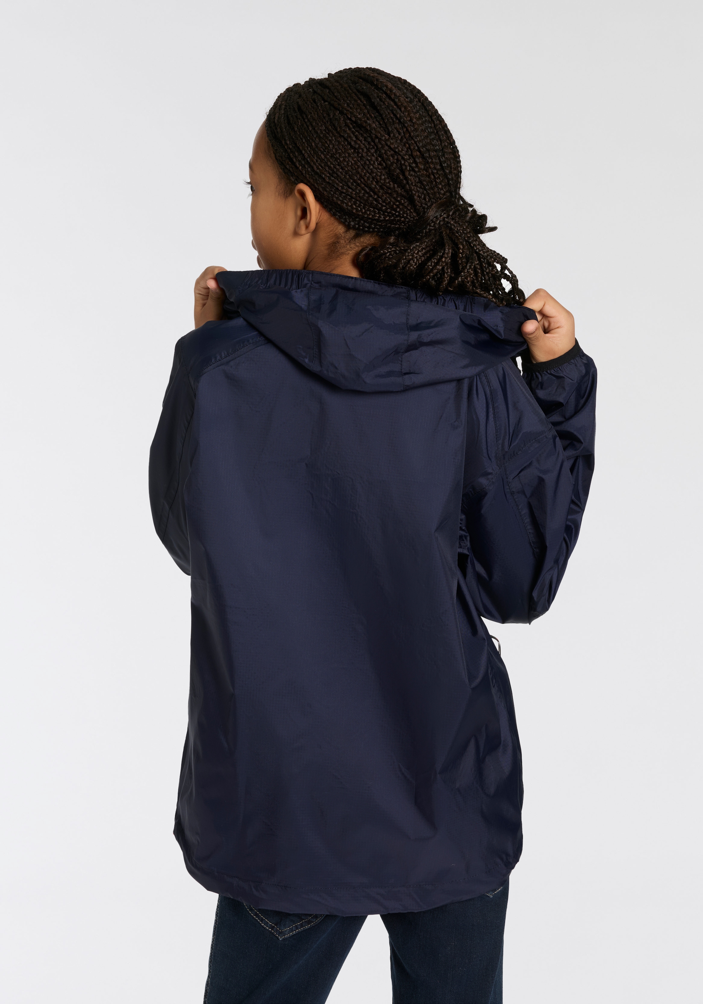 CMP Regenjacke »KID JACKET RAIN FIX HOOD«, mit Kapuze, für Kinder