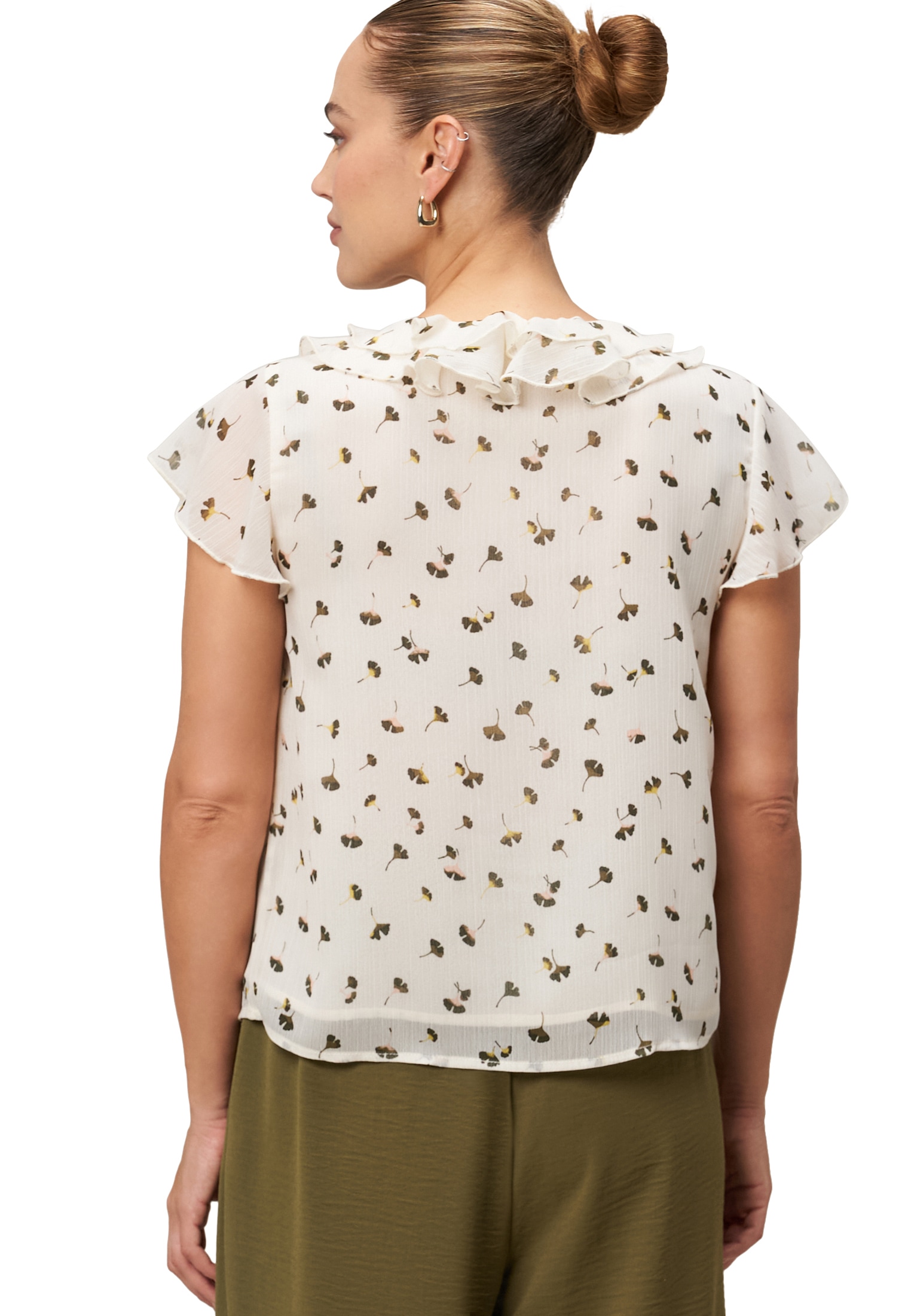 Zero Klassische Bluse »Bluse mit Rüschen«