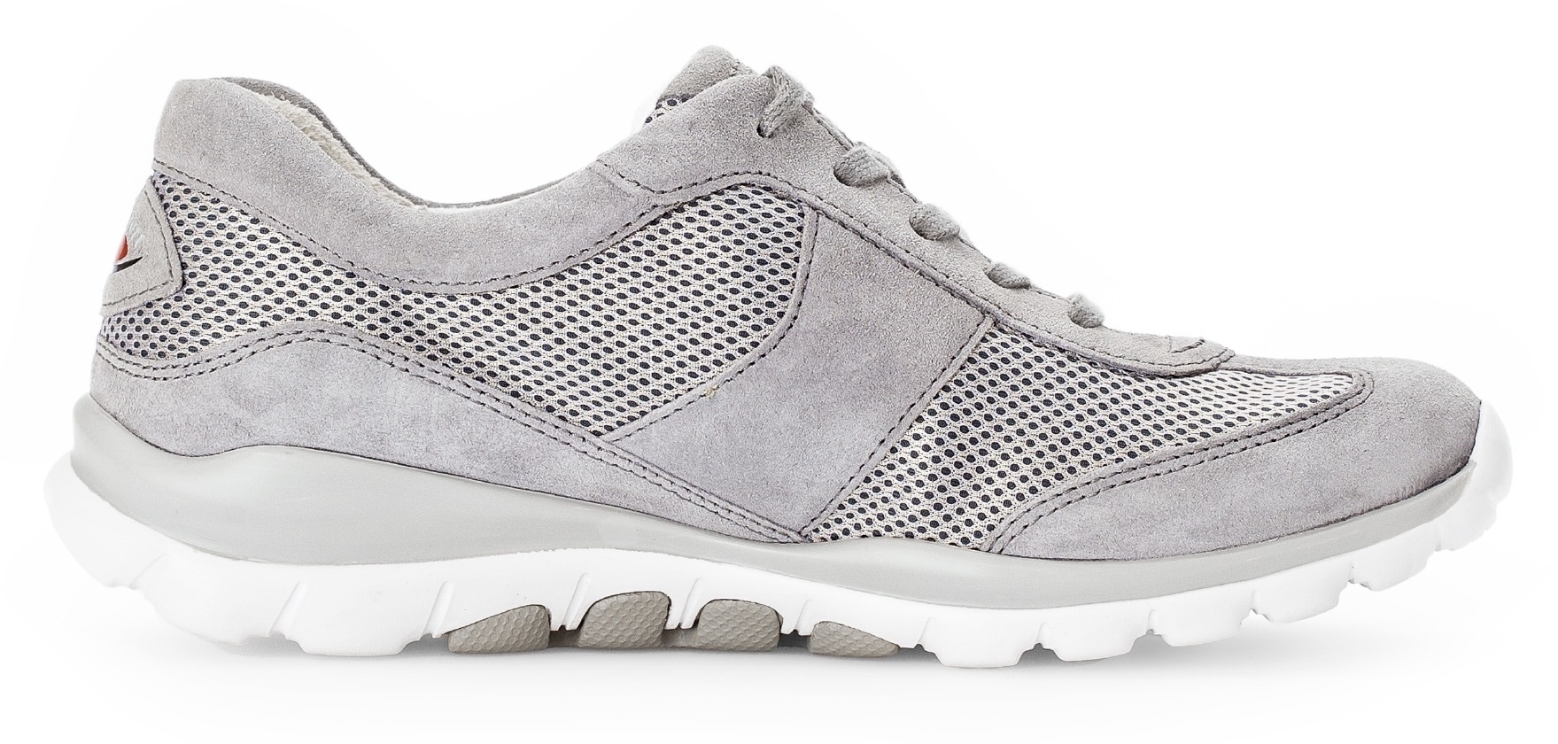 Gabor Rollingsoft Keilsneaker, Freizeitschuh, Halbschuh, Schnürschuh mit OPTIFIT-Wechselfußbett