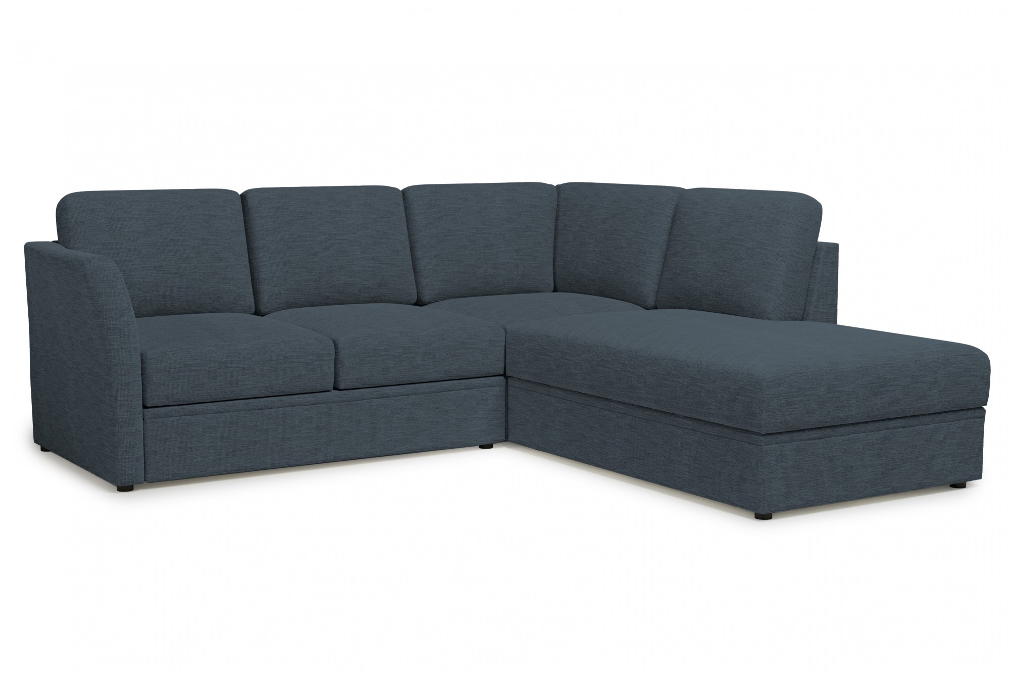 Home affaire Ecksofa »Lavars, L-Form, Schlafsofa«, mit Bettfunktion und Stauraum, in zwei verschiedenen Bezugsqualitäten