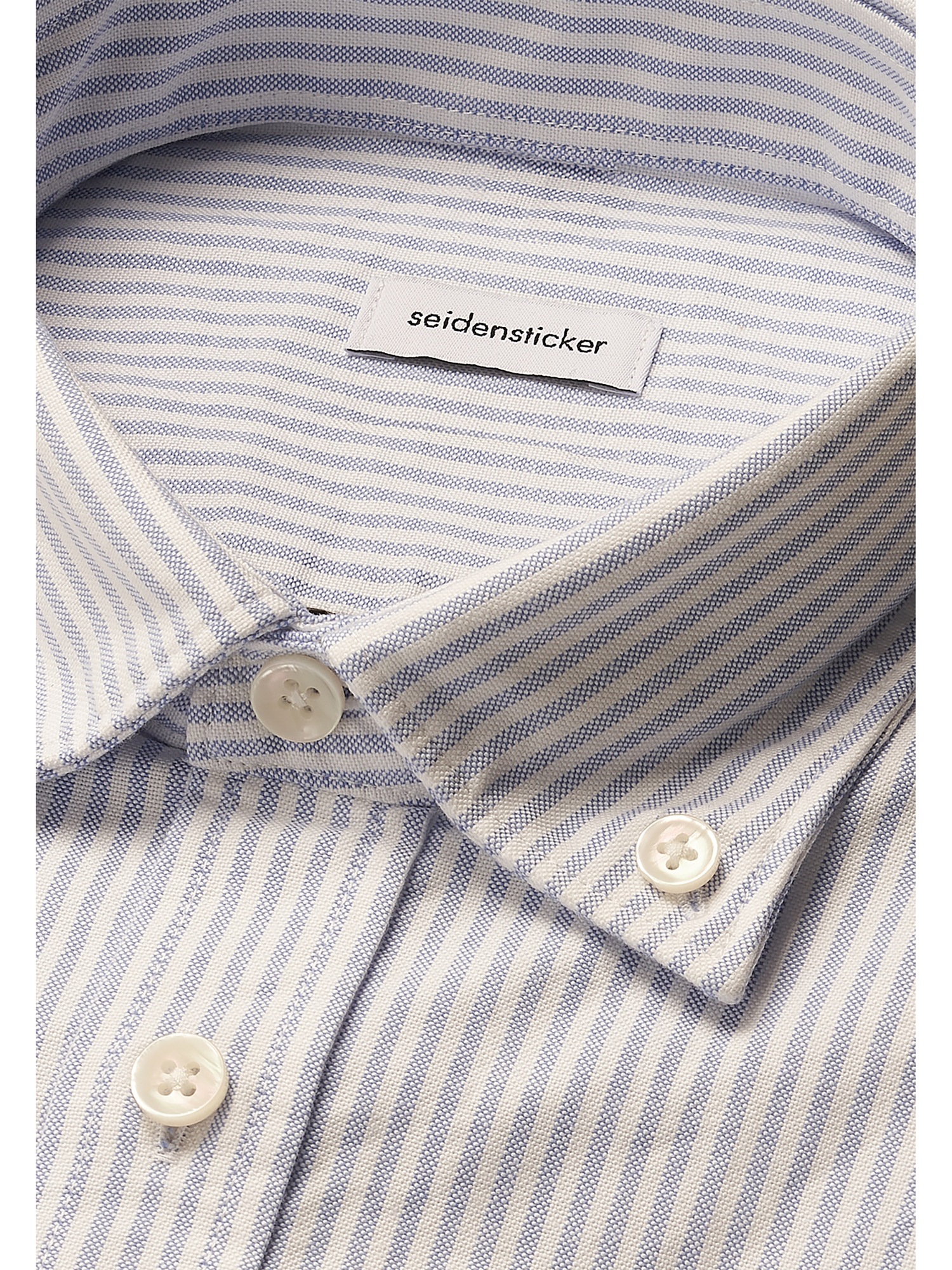 seidensticker Businesshemd, Regular 1/1 Button-Down-Kragen Gestreift