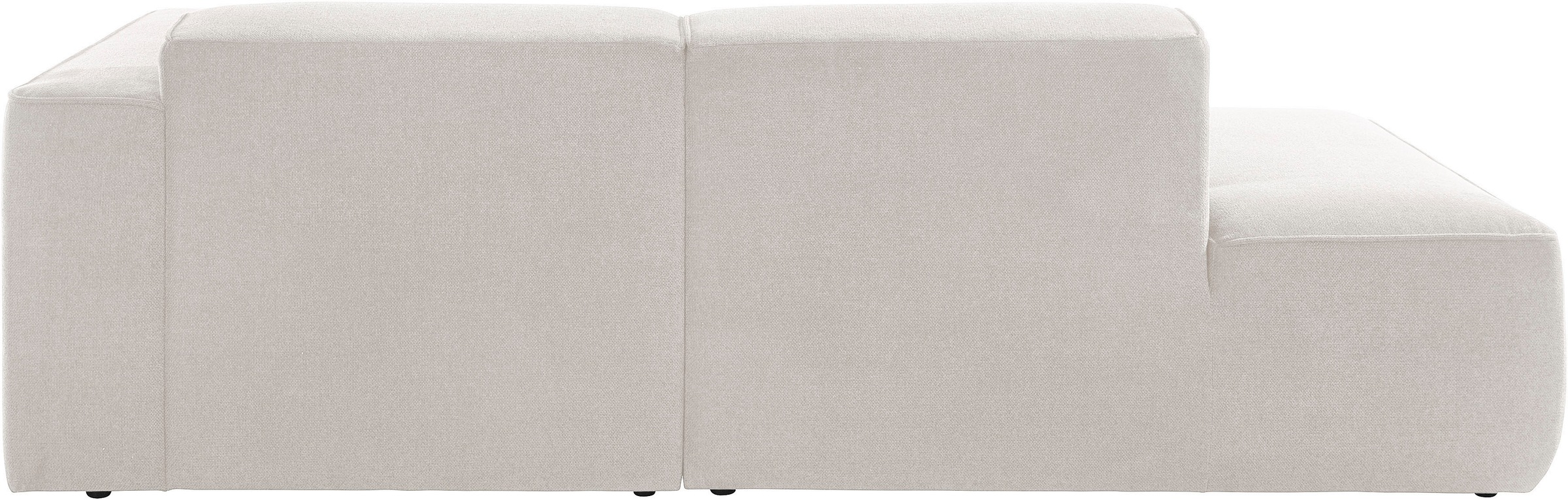 andas Ecksofa »Noord mit Kedernaht, Breite 227 cm«, mit Kedernaht, Breite 227 cm, Cord, Struktur