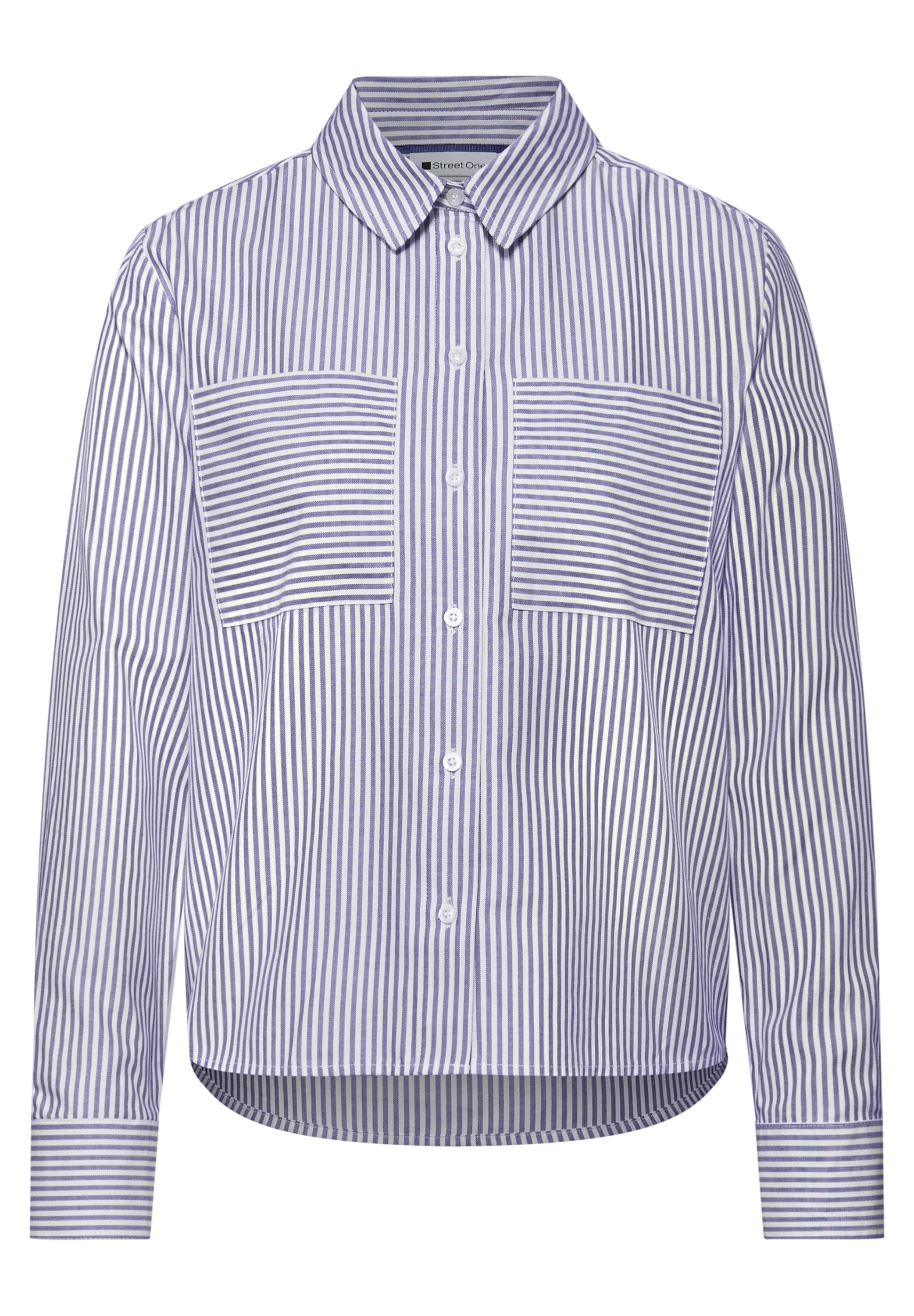 STREET ONE Hemdbluse mit Brust Taschen