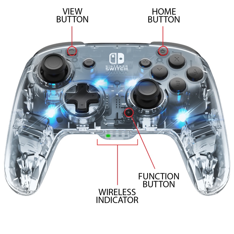 PDP - Performance Designed Products Gamepad »Afterglow«