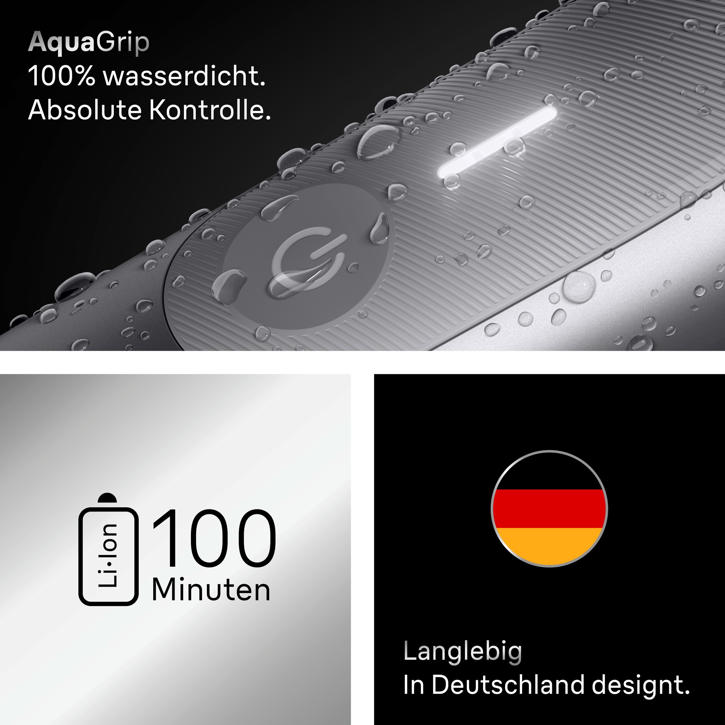 Braun Haarschneider »Body Groomer BG7550« mit Smartlight & SkinGuard, 100 Min Akku, wasserdicht