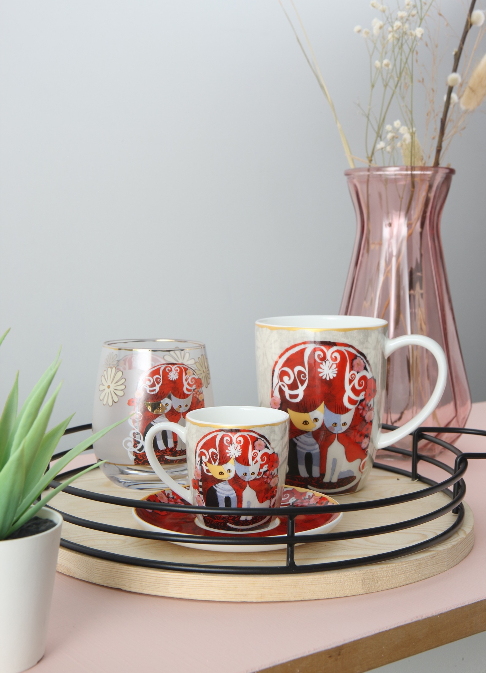 Goebel Tasse »Künstlertasse R. Wachtmeister -Templi dell' amore«