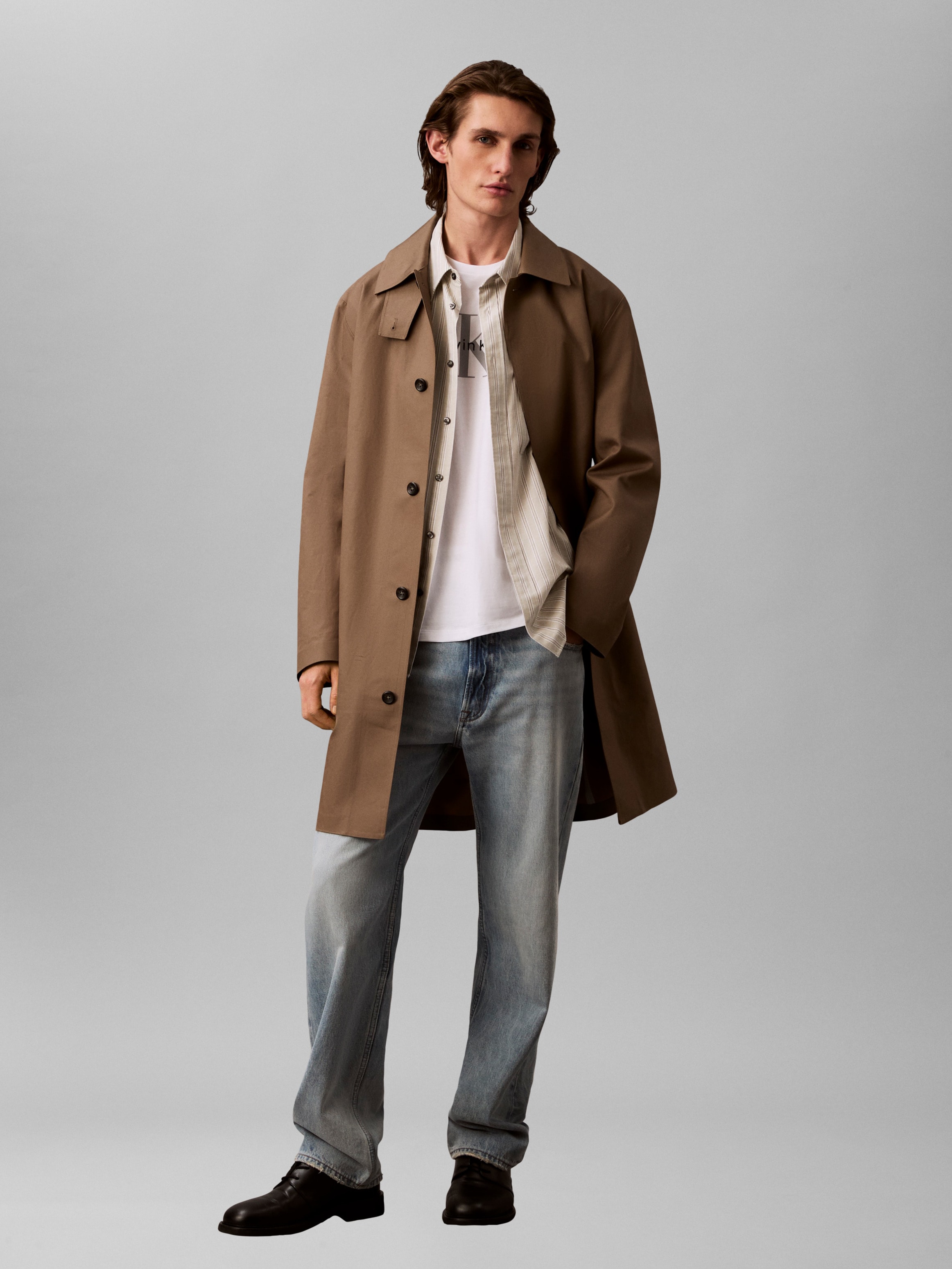 Calvin Klein Jeans T-Shirt »SS Hero Monologo Tee 20s« Mit Rundhalsausschnitt, regular fit