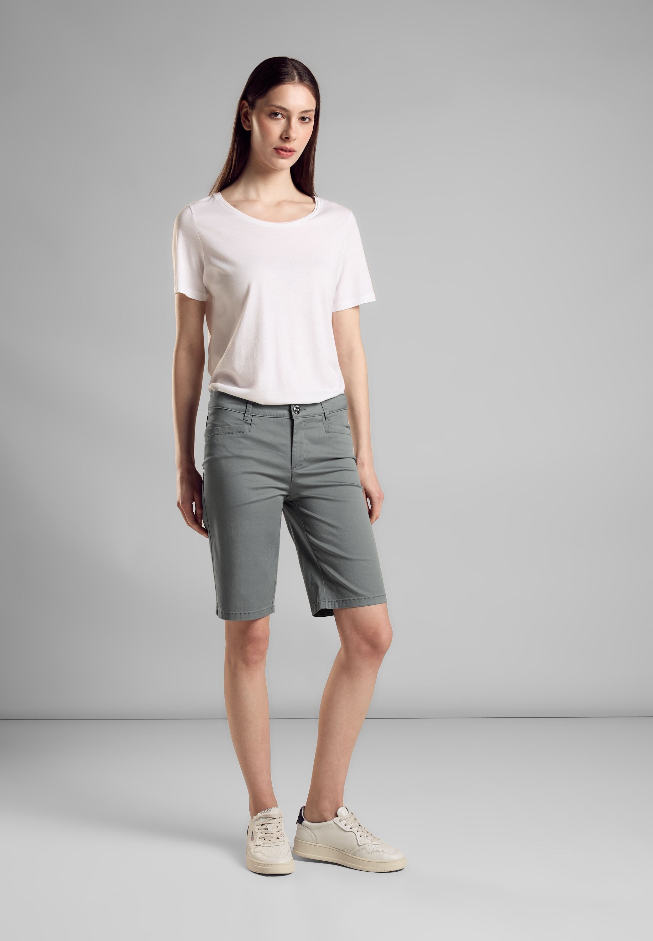 STREET ONE Bermudas »QR Yulius«, Shorts mit Stretch