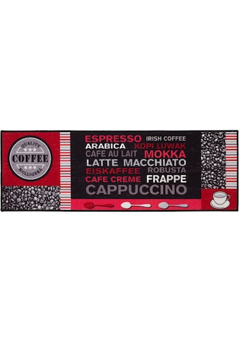 Andiamo Küchenläufer »Cafe Creme«, rechteckig, 4 mm Höhe, Motiv Kaffee, mit... kaufen