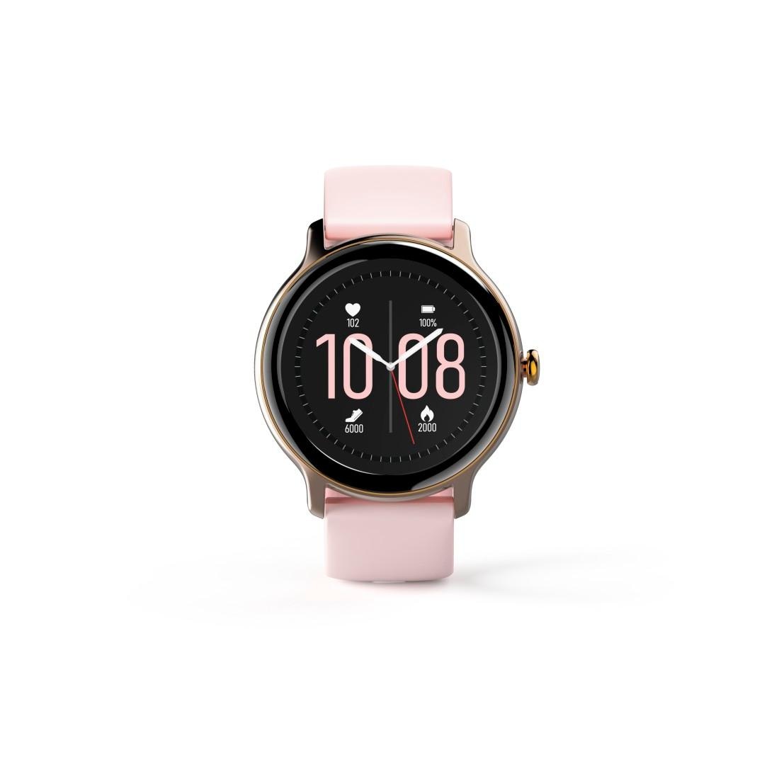 Hama Smartwatch »Smartwatch 4910 Damen Herren, Blutsauerstoffmessung, wasserdicht«, (2,79 cm / 1,09 Zoll), wasserdicht)