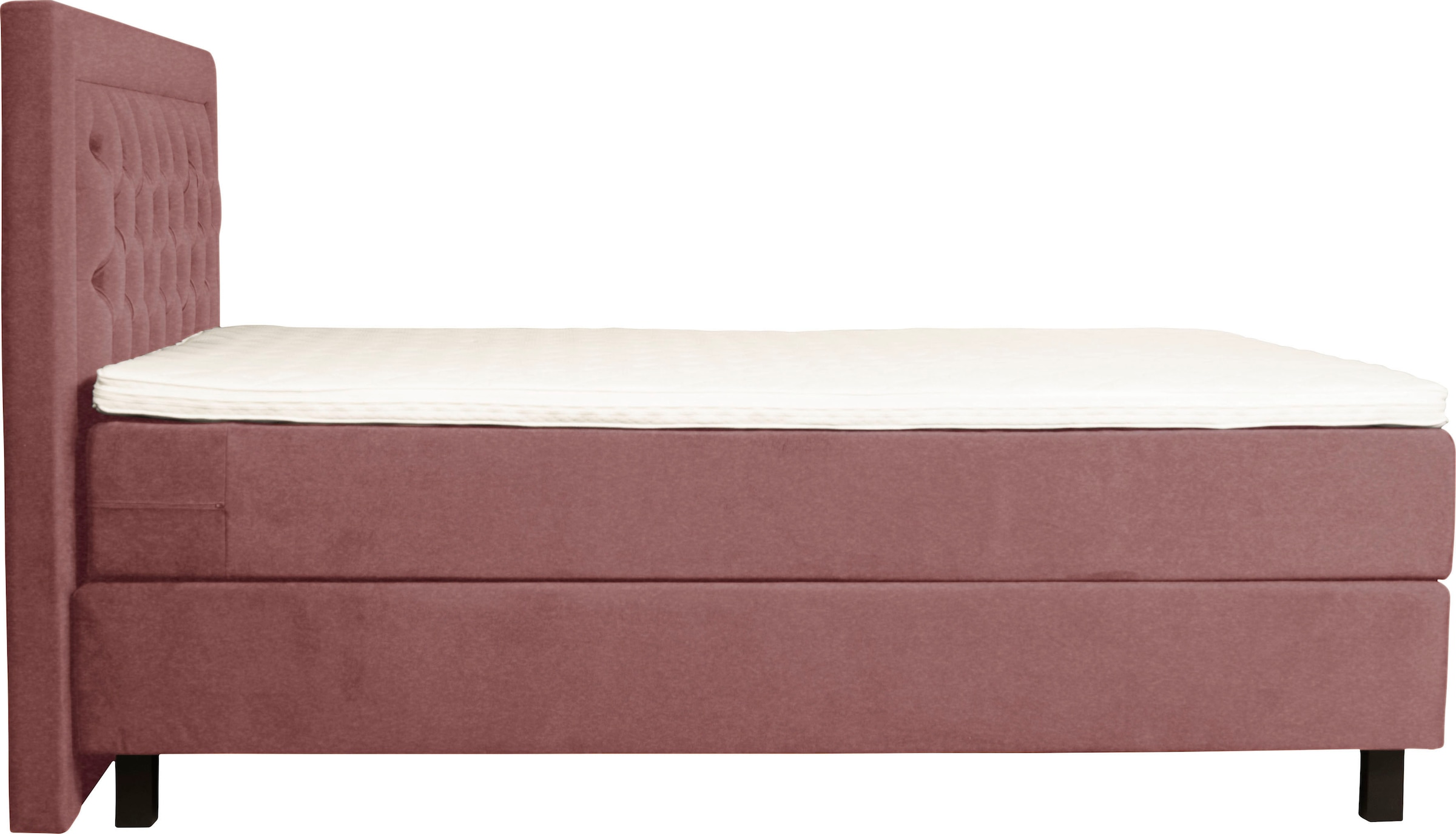 Home affaire Boxspringbett »Jeanne« inkl. Topper mit Taschen-Federkernmatratze