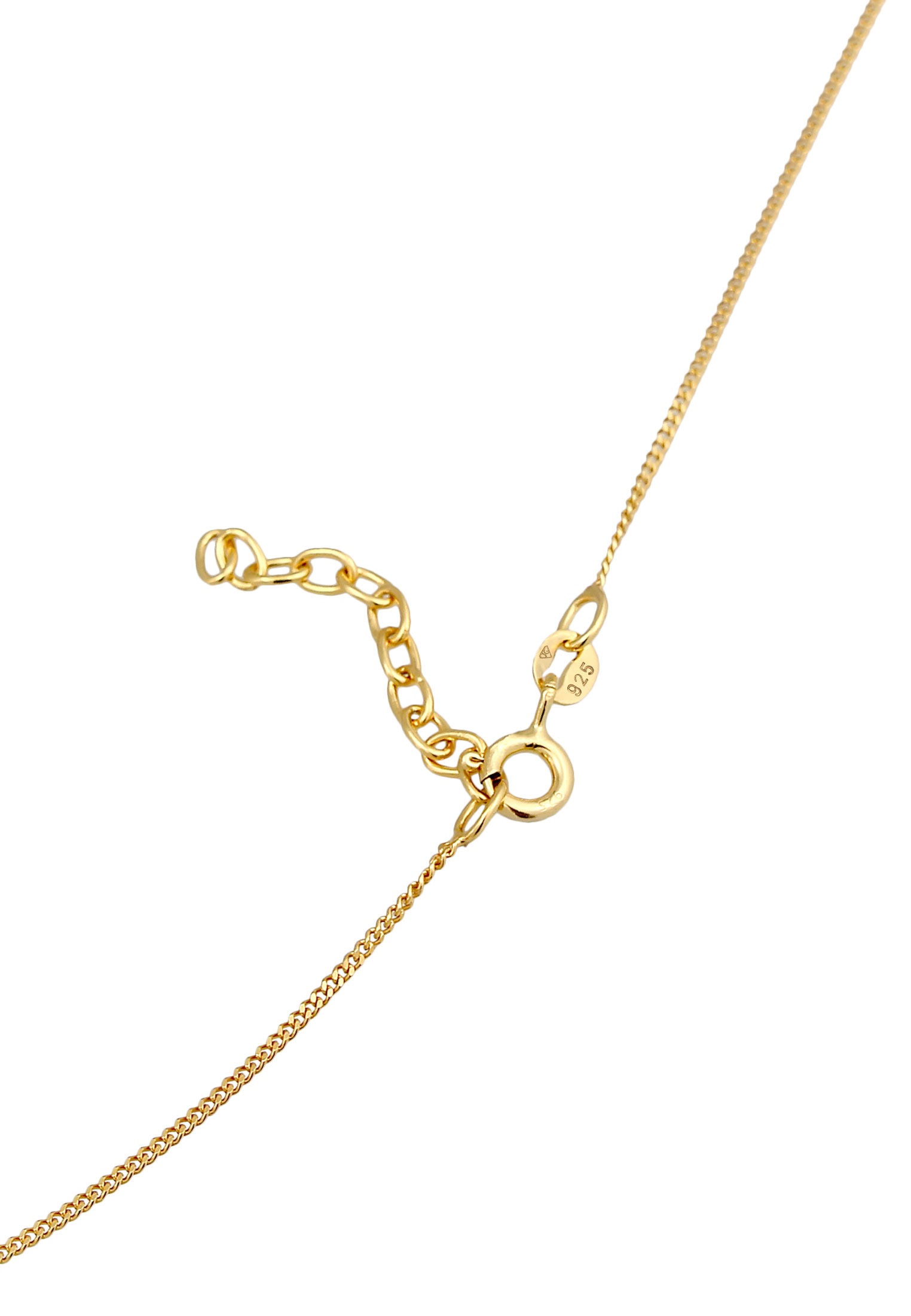 Elli Choker »Halskette Choker Rosa Quarz Solitär Anhänger 925 Silber«