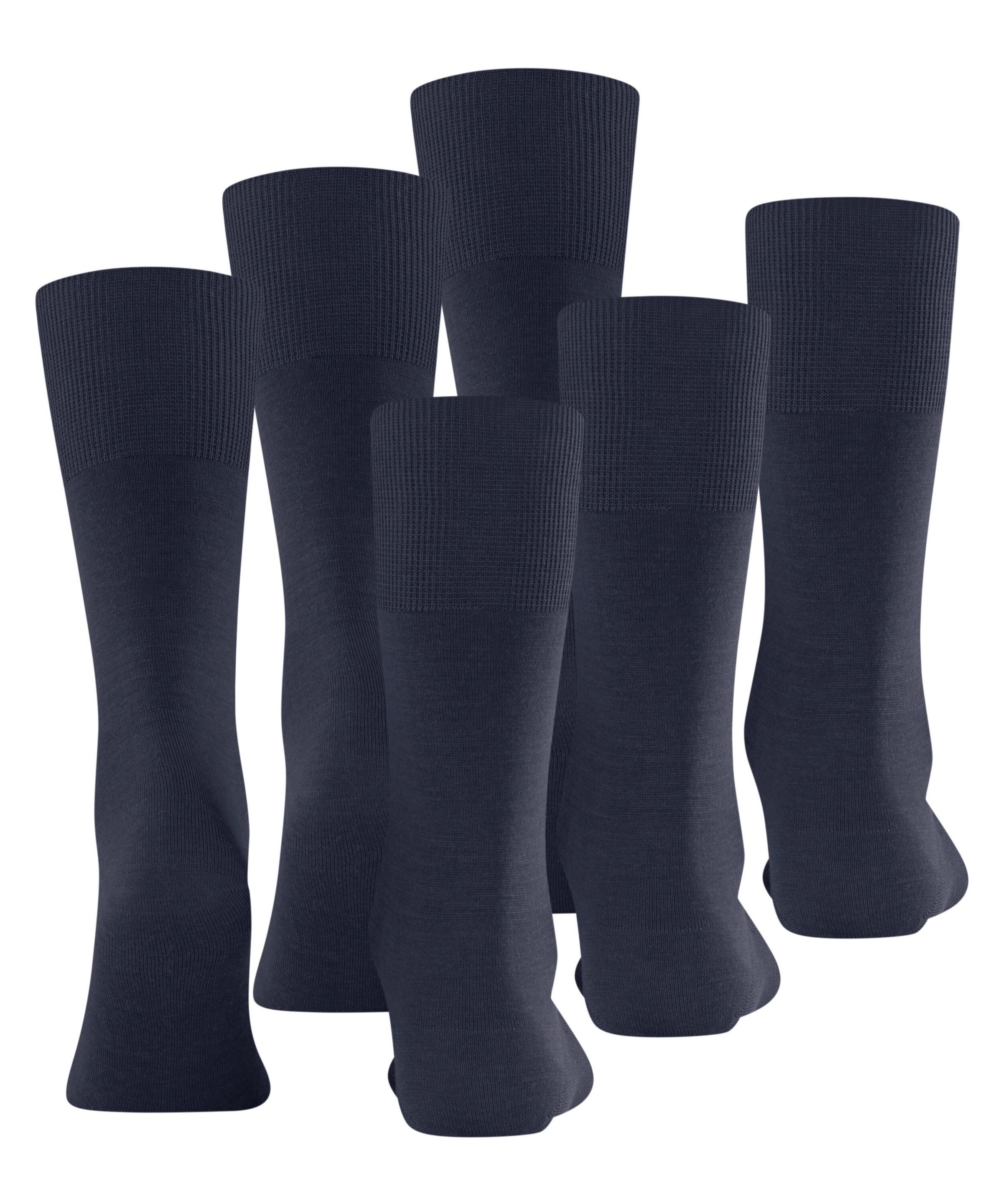 FALKE Socken »Airport« 3 Paar,  im praktischen 3er-Bundle, mit Merinowolle außen und Baumwolle innen