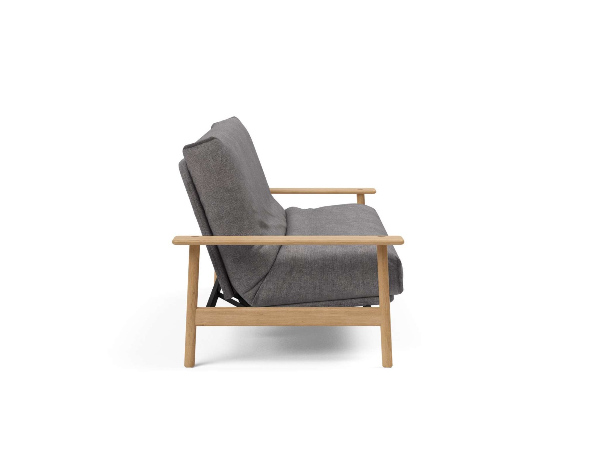 INNOVATION LIVING ™ Schlafsofa »Balder Softspring, stabile Armlehnen, bequem und komfortabel«, vollwertiger Bettersatz, hochwertige Matratze durchgehendem Lattenrost