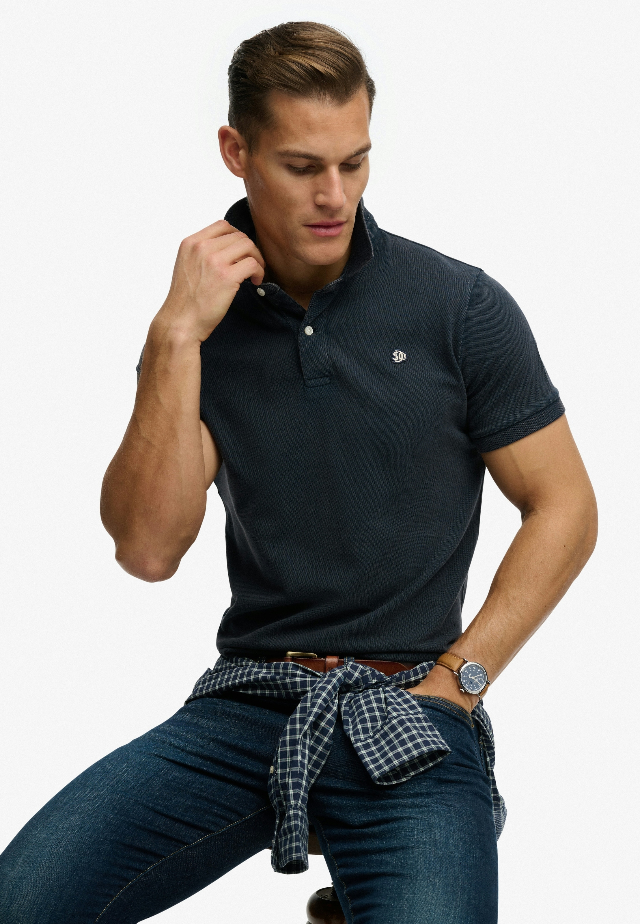 Superdry Poloshirt »VINTAGE DESTROY POLO«