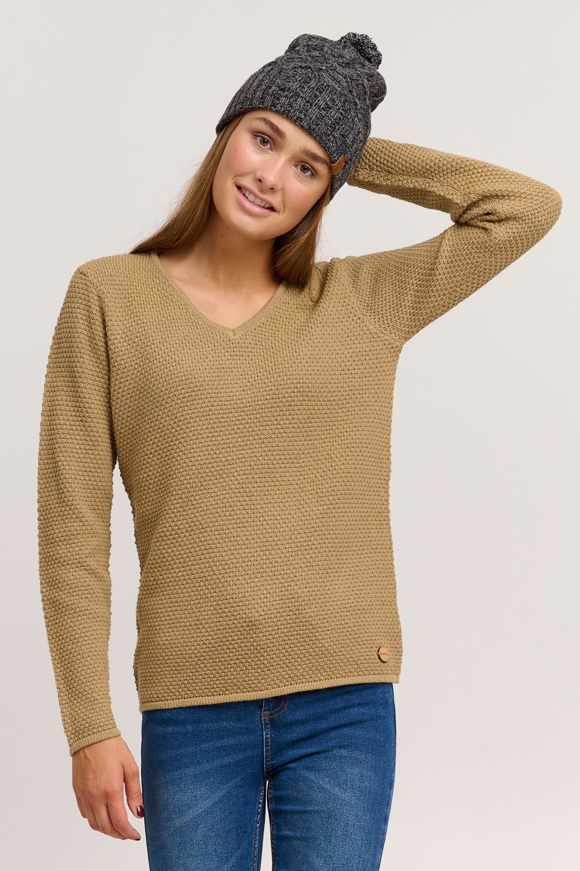 OXMO Strickmütze »Strickmºtze OXPom«